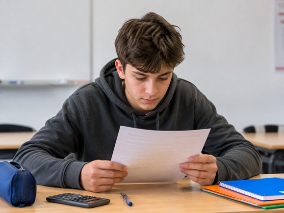 élève dyslexique bénéficiant du tiers-temps au bac ou brevet